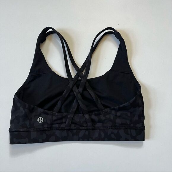 Lululemon Energy Bra Formation Camo Deep Coal Multi 6 - Picture 9 of 11